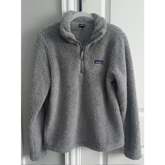Patagonia Los Gatos Women's 1/4 Zip Pullover Medium Drifter Grey - Picture 2 of 9